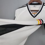 1998 Germany Home White Retro Soccer Jersey
