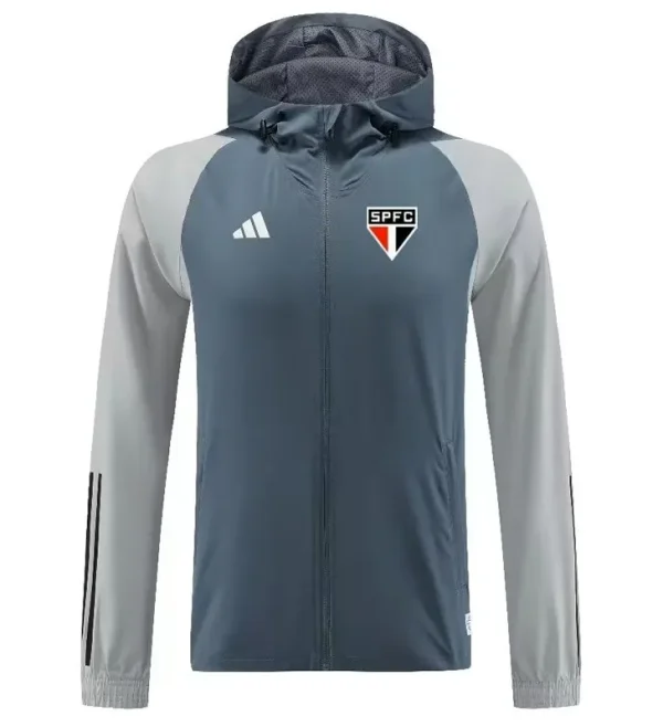 24-25 Sao Paulo Grey Windbreaker