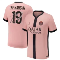 24-25 PSG Third Prints LEE KANG IN #19 Fans Soccer Jersey (C-Cee Fonts)