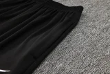 24-25 NK Black Half Pull Tracksuit #05(半拉链)(白色领)