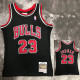 1998 BULLS JORDAN #23 Black Retro Top Quality Hot Pressing NBA Jersey