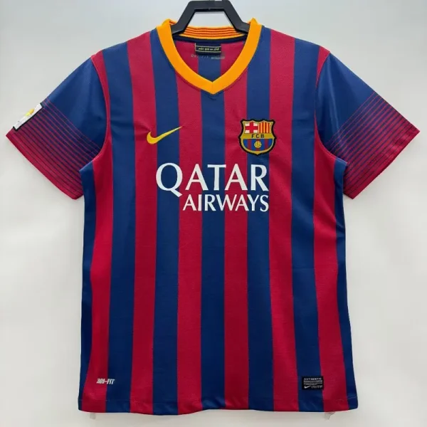 2013-2014 BAR Home Retro Soccer Jersey (带章)