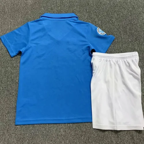 1987-1988 Napoli Home Kids Retro Soccer Jersey