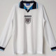 1996 England Home Retro Long Sleeve Soccer Jersey (长袖)