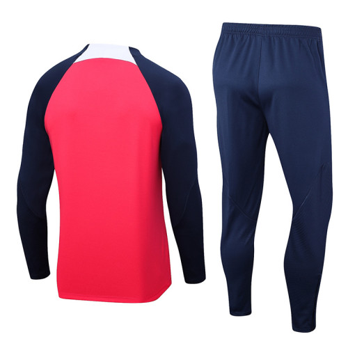 23-24 ATM Pink Red Half Pull Tracksuit (半拉链)