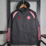 24-25 Internacional Black Windbreaker