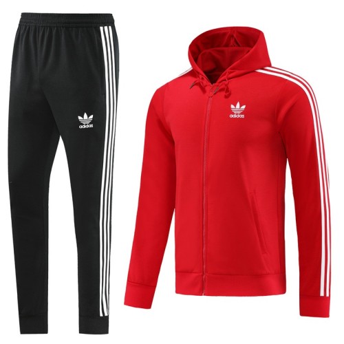 23-24 AD Red Hoodie Jacket Tracksuit #AM02