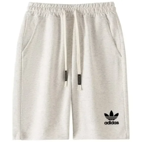 2025 AD Light gray Pure Cotton Fabric Casual short Pants