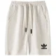 2025 AD Light gray Pure Cotton Fabric Casual short Pants