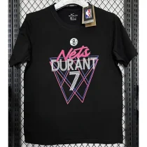 T166 BULLS DURANT #7 Black High Quality Casual T-Shirt T166 BULLS DURANT #7 Black High Quality Casual T-Shirt