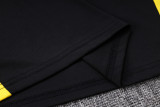 23-24 PSG Jordan Black Tank top and shorts suit #D779