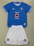24-25 Cruz Azul Home Kids Soccer Jersey