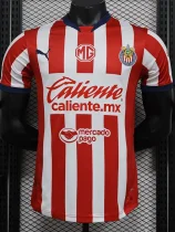 24-25 Chivas Home Player Version Soccer Jersey