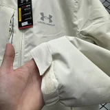 2024 Under Armour Khaki Outdoor Jackets #F4加绒冲锋衣
