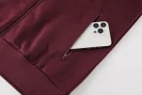 2024 AD Jujube Red Jacket Tracksuit #AJ19
