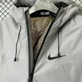 2024 NK Thickened warm Grey Outdoor Jackets #A801加绒冲锋衣