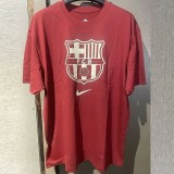 24-25 BAR Brown Red High Quality Casual T-Shirt