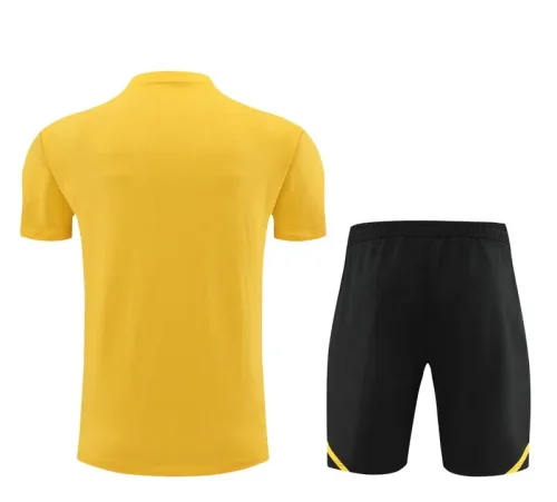 24-25 RMA Yellow Training Short Suit (100%Cotton)纯棉