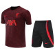 22-23 LIV Red Training Short Suit