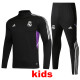 2022 RMA Black Kids Half Pull Tracksuit (童装) (半拉链)