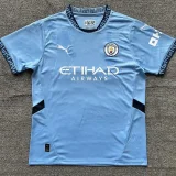 24-25 Man City   Home Fans Soccer Jersey