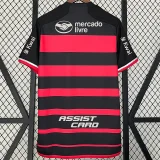 24-25 Flamengo Home Print All Sponsor Fans Soccer Jersey