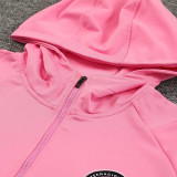 23-24 Inter Miami Pink Hoodie Jacket Tracksuit