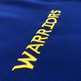 2022 WARRIORS Player GI Blue Zip hoodie Jacket