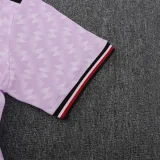 25-26 Man Utd Pink Polo Short Sleeve