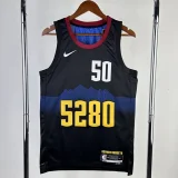 23-24 Nuggets GORDON #50 Black City Edition Top Quality Hot Pressing NBA Jersey