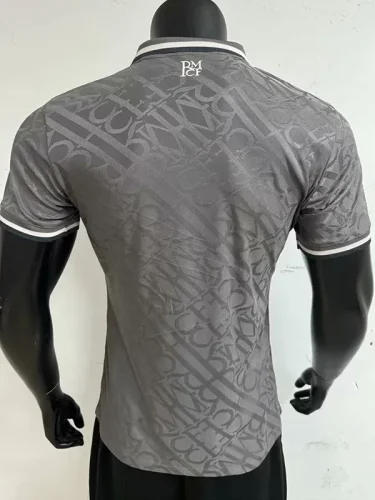 24-25 RMA Grey  Player Version Soccer Jersey