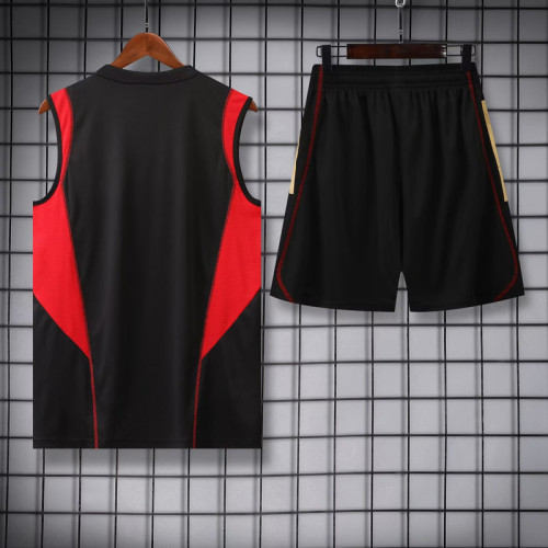 23-24 Sao Paulo Black Tank top and shorts suit