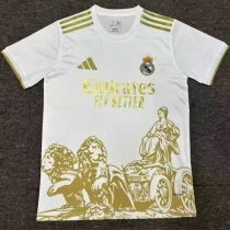 25-26 RMA White Special Edition Fans Training shirts 金双狮