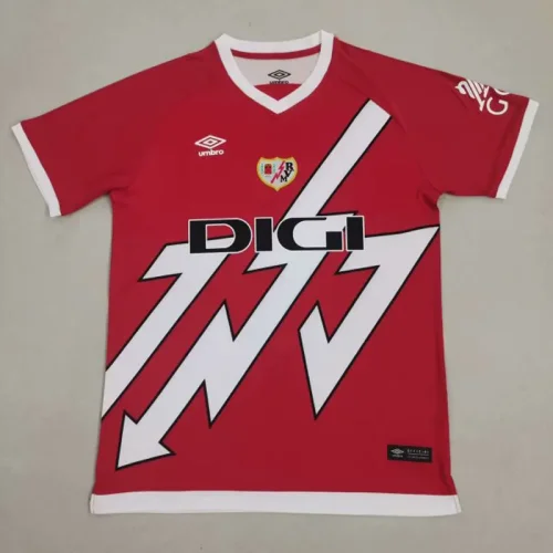 24-25 Rayo Vallecano Away Fans Soccer Jersey