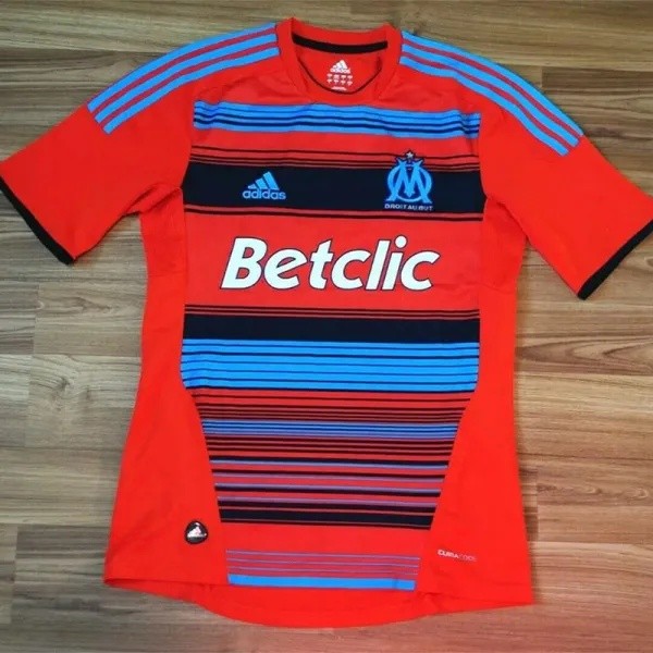 2011-2012 Marseille Away Retro Soccer Jersey