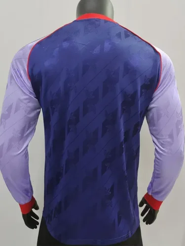24-25 ARS Blue Special Edition Long Sleeve Player Version Soccer Jersey (长袖球员)