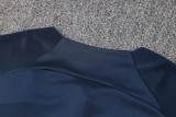 23-24 PSG Royal Blue Half Pull Tracksuit #B650(半拉链)