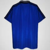 1994 Argentina Away Retro Soccer Jersey (钢印纹)