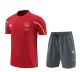 24-25 ARS Red Training Short Suit (100%Cotton)纯棉