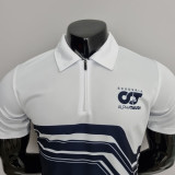 2022 F1 ALPHATAURI Polo Racing Suit(有领)