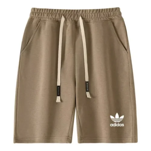 2025 AD Brown Pure Cotton Fabric Casual short Pants