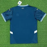 24-25 Marseille Away Fans Soccer Jersey (Print all Sponsor)