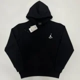 2024 Jordan Black Hoody #E2黑色(刺绣加绒)