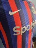 23-24 BAR Red Blue Special Edition Player Version Soccer Jersey