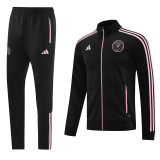 23-24 Inter Miami Black Jacket Tracksuit #01