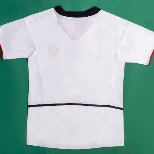 2002-2003 Man Utd Away Retro Soccer Jersey