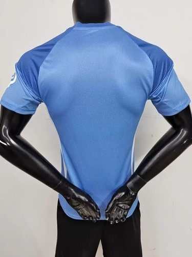 25-26 RMA Blue GoalKeeper Player Version Soccer Jersey