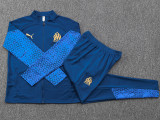23-24 Marseille Dark Blue Jacket Tracksuit # A686