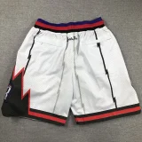 Raptors White City Edition Top Quality NBA Pocket Pants *猛龙