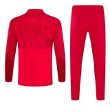 24-25 Fluminense Red Half Pull Tracksuit (半拉链)
